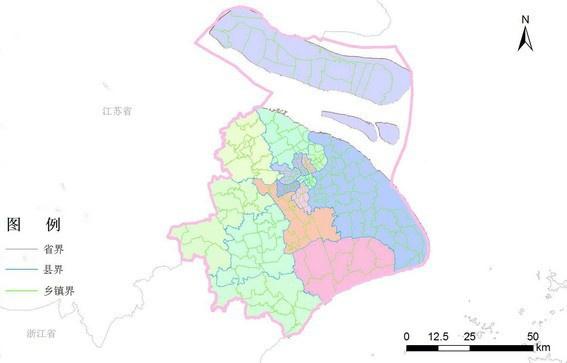 上海最新行政区划图详解